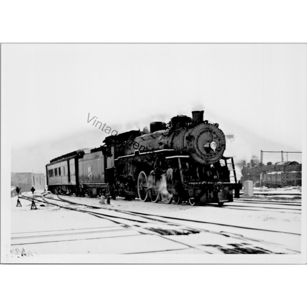 Vtg MKT Missouri - Kansas - Texas Railroad 403 Steam Locomotive Photo T2-125